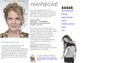 Desktop Screenshot of hairgone.de